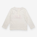 Heirloom White Tee Shirt Long Sleeve Love Ladybird