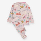 Pyjamas Pink Animal Print
