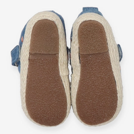 Baby Denim Espadrille Shoes Blue