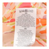 Hobbs Orange Pink Floral Summer Dress with Slip & 