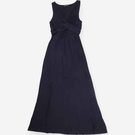 Black Knot Front V-Neck Sleeveless Jersey Maxi Dre