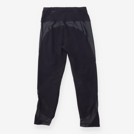 Leggings Synthetic Power Mesh Cropped Black