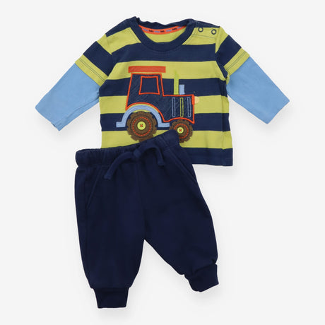 Tractor Long Sleeve and Joggers Outfit