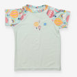 Happy Nappy Rash Vest Pink Hot Air Balloon
