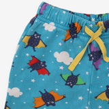 Joggers blue bats clouds