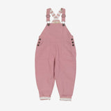 Pink worker dungarees