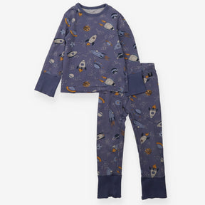 Pyjamas purple planets jersey