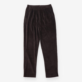 Corduroy Pull On Elastic Waist Trousers Dark Charc