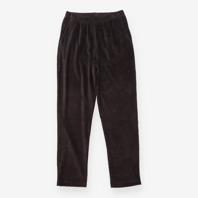 Corduroy Pull On Elastic Waist Trousers Dark Charc