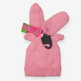 Percy Pig Bobble Hat and Mittens