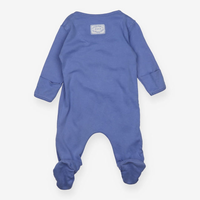 Blue Sleepsuit with Yellow Duck