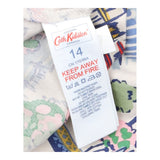 London Scene Printed Sleeveless Cotton A-Line Dres