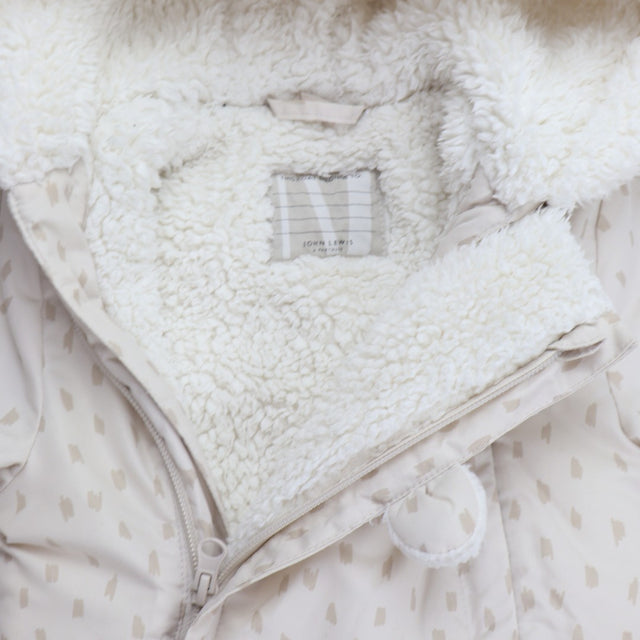 Cream Bear Dash Pramsuit 