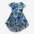 Dress with Blue Flowers