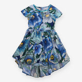 Dress with Blue Flowers