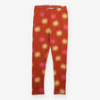 Leggings burnt orange yellow pink suns