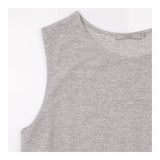 Grey Marl Layered Sleeveless Viscose Blend Dress
