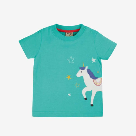 Avery applique top cosmic unicorn