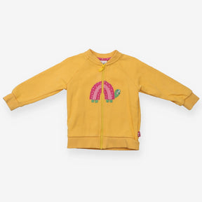 Hoodie Yellow Rainbow Turtle