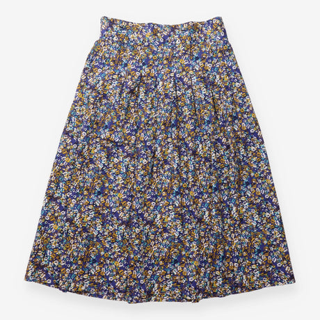 Skirt Floral Print Blue