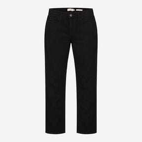 Black Slim Leg Cotton Stretch Jeans
