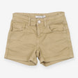 Denim Mini Shorts Stone