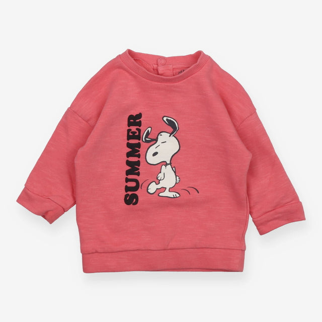 Sweater Pink Summer Snoopy