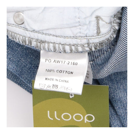 Jeans Slim Boyfriend Distressed Denim Light Blue