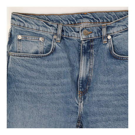 Light Blue Wash Straight Jeans