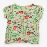 T-shirt robin nile green
