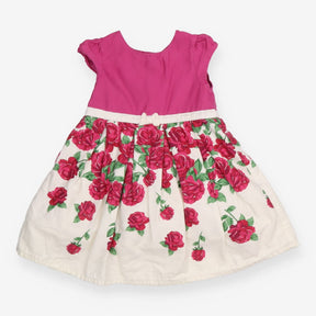 Dress Pink top SS floral skirt