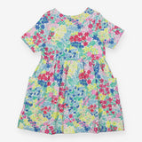 Dress short sleeve floral