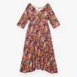 Tiered Dress Floral Multicolour