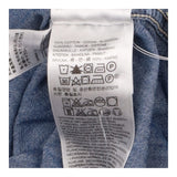 Mid Wash Blue 100% Cotton Denim Red Tab Long Sleev