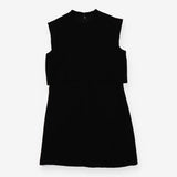 Short dress with overlay