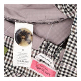 Kate Spade Houndstooth Tailored Trousers – Black &