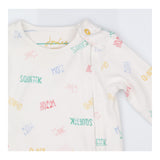 Sleepsuit White Animal Sounds