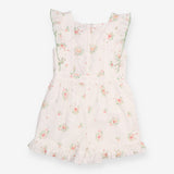 White floral playsuit heirloom collection