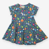 Blue Camping Dress