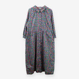 Floral Shirt Dress Muthahood