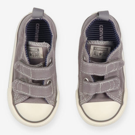 Grey Converse Velcro, Striped Lining