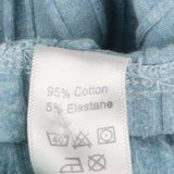 Leggings Ribbed Light Blue Marl