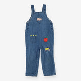 Dungarees farm applique