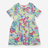 Dress short sleeve floral