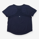 Navy Short-Sleeve Performance Workout T-Shirt