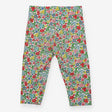 Pedal Pushers White Floral