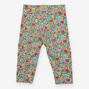 Pedal Pushers White Floral