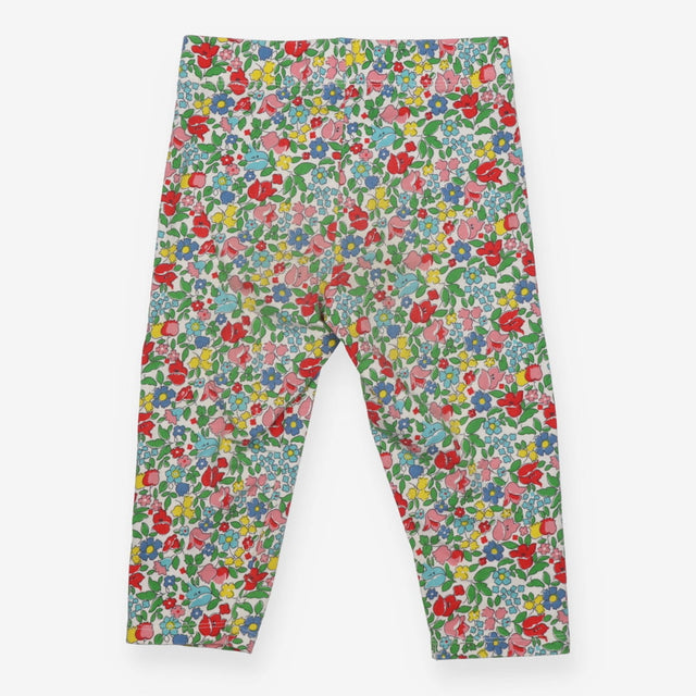 Pedal Pushers White Floral