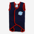 Wet Suit Navy and Red trim wrap over