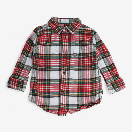 Shirt Plaid Red Tartan